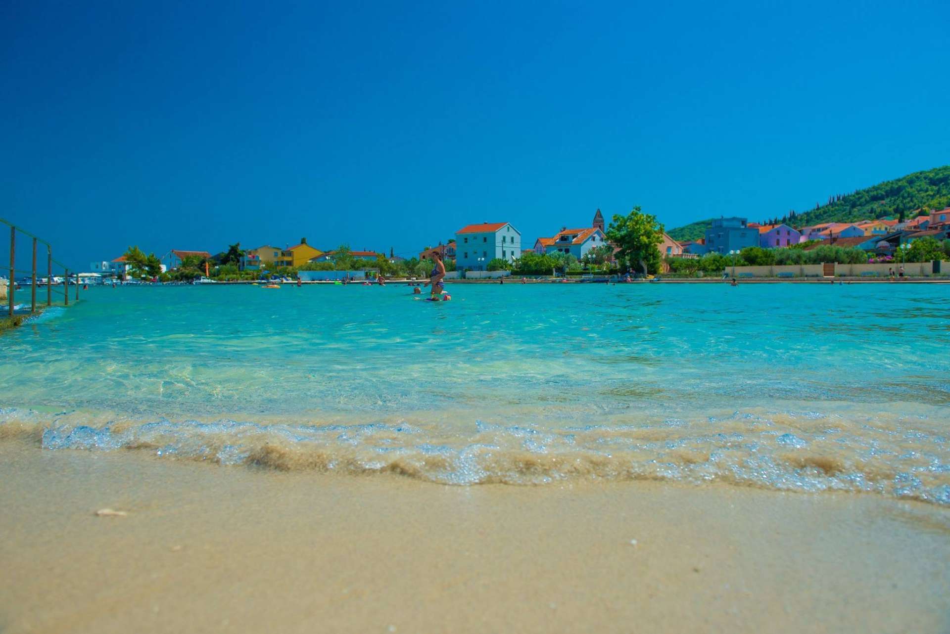 Strand und Umgebung