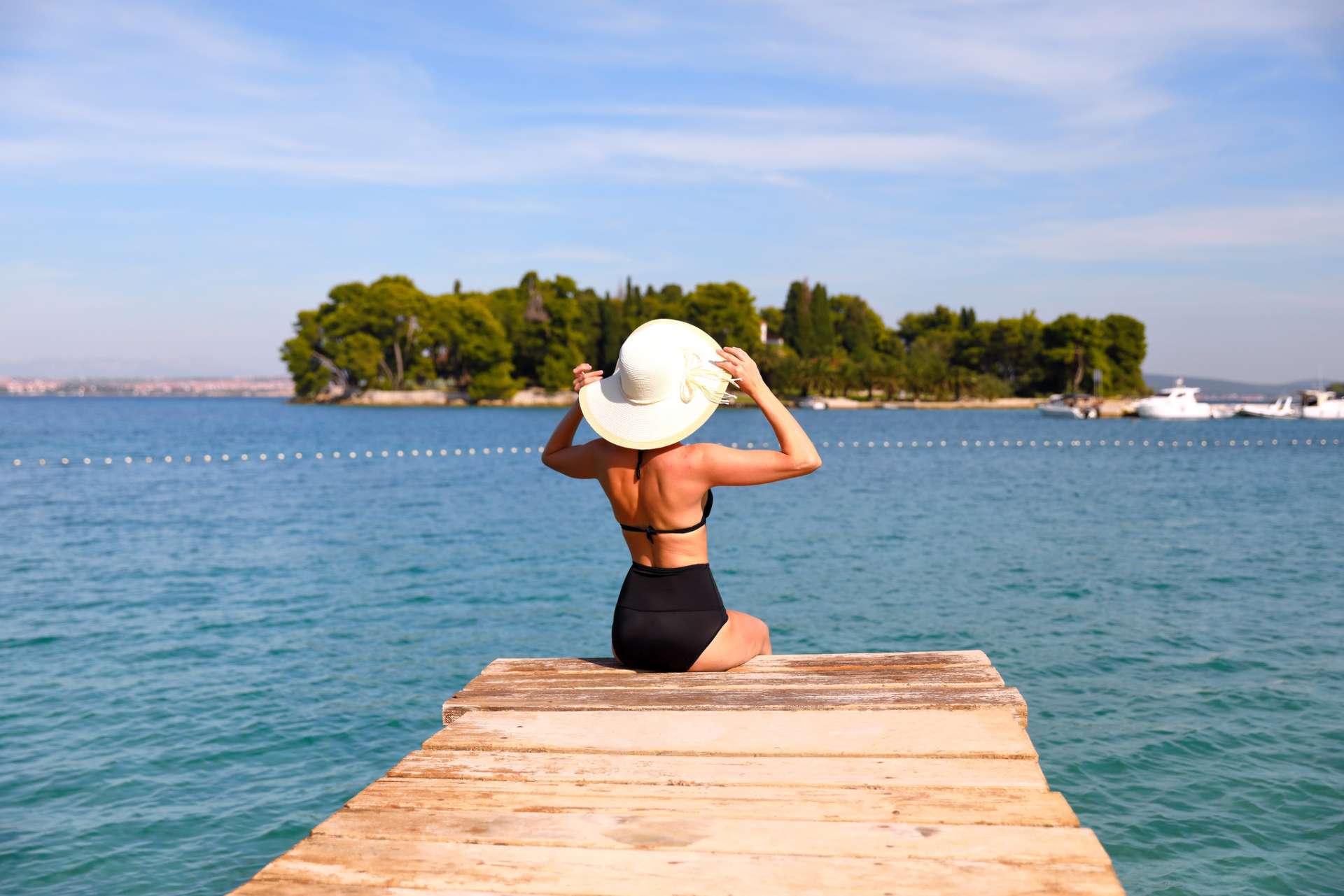 Strand und Umgebung